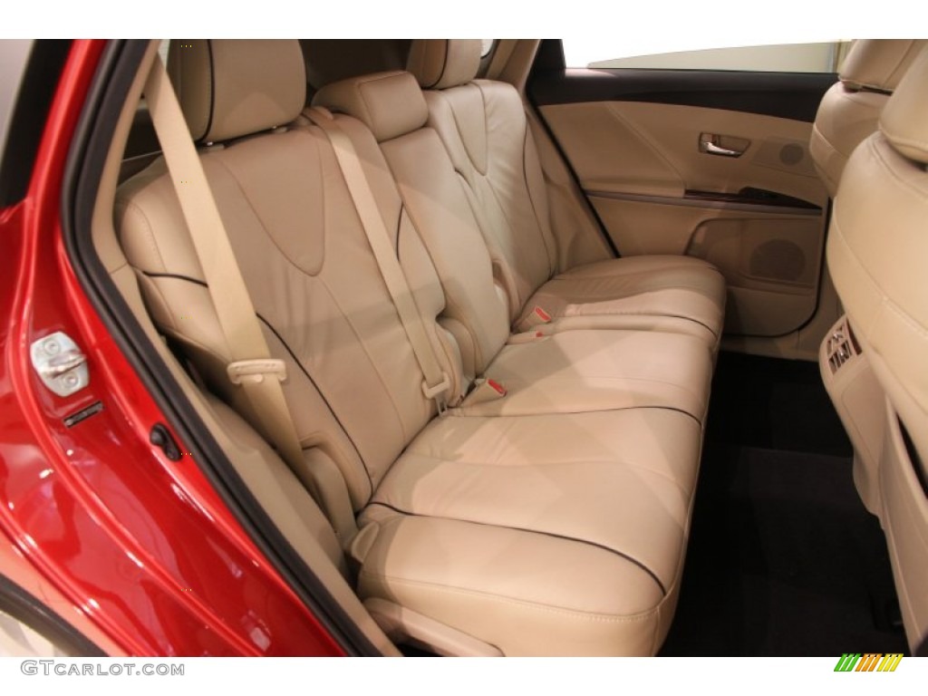 2013 Toyota Venza XLE Rear Seat Photos