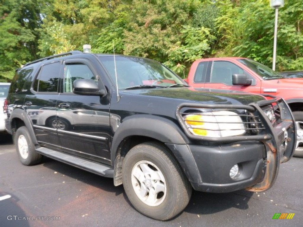 Black Toyota Sequoia