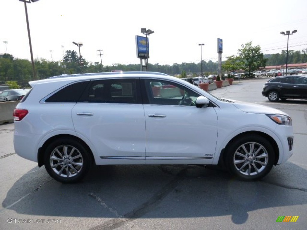 Snow White Pearl 2016 Kia Sorento Limited V6 AWD Exterior Photo #106905733