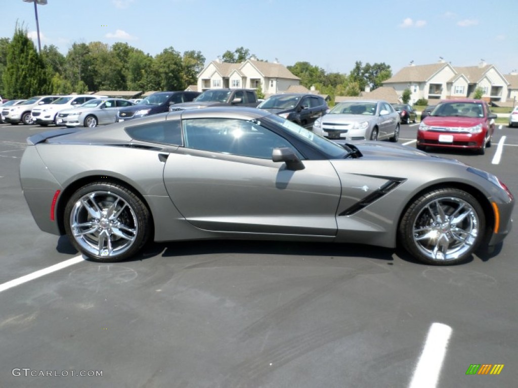 Shark Gray Metallic 2016 Chevrolet Corvette Stingray Coupe Exterior Photo #106905787