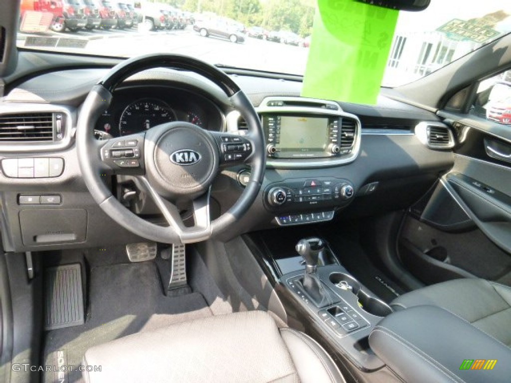 Limited Black Metallic Nappa Leather Interior 2016 Kia Sorento Limited V6 AWD Photo #106905828