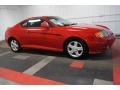 2003 Rally Red Hyundai Tiburon   photo #6