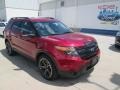 2015 Ruby Red Ford Explorer Sport 4WD  photo #1