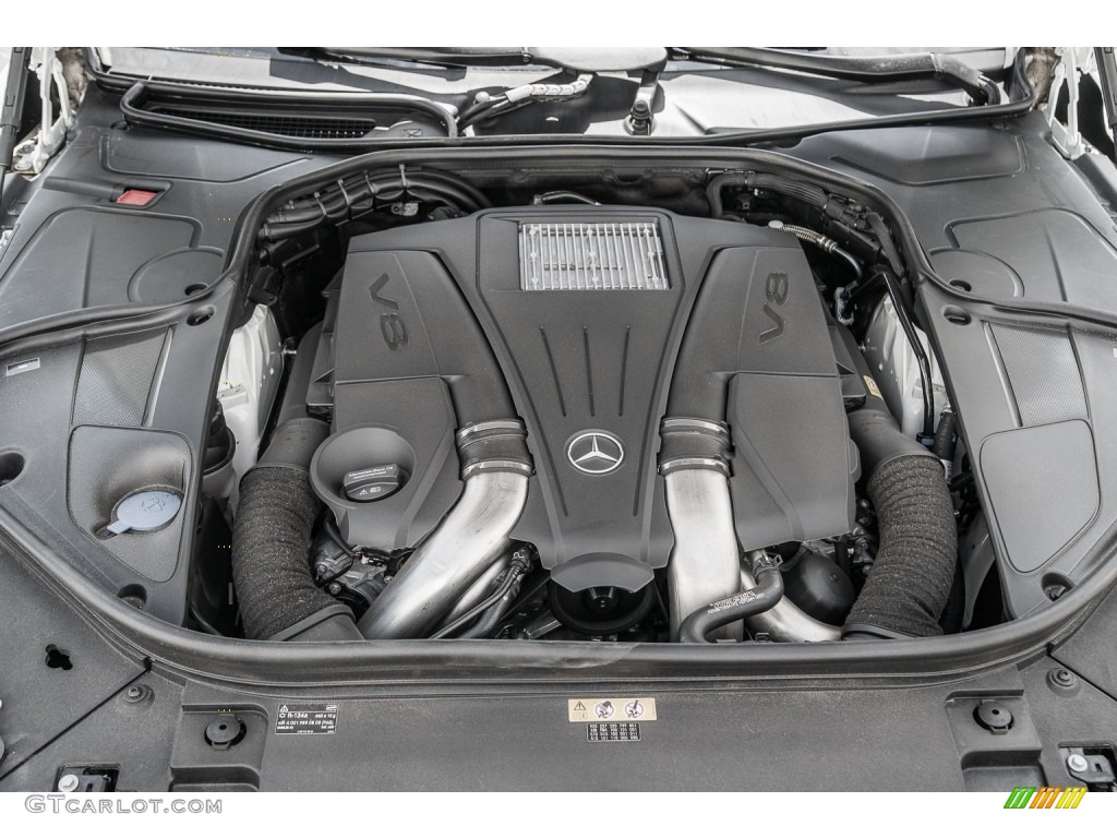2015 Mercedes-Benz S 550 4Matic Coupe 4.6 Liter biturbo DI DOHC 32-Valve VVT V8 Engine Photo #106909402