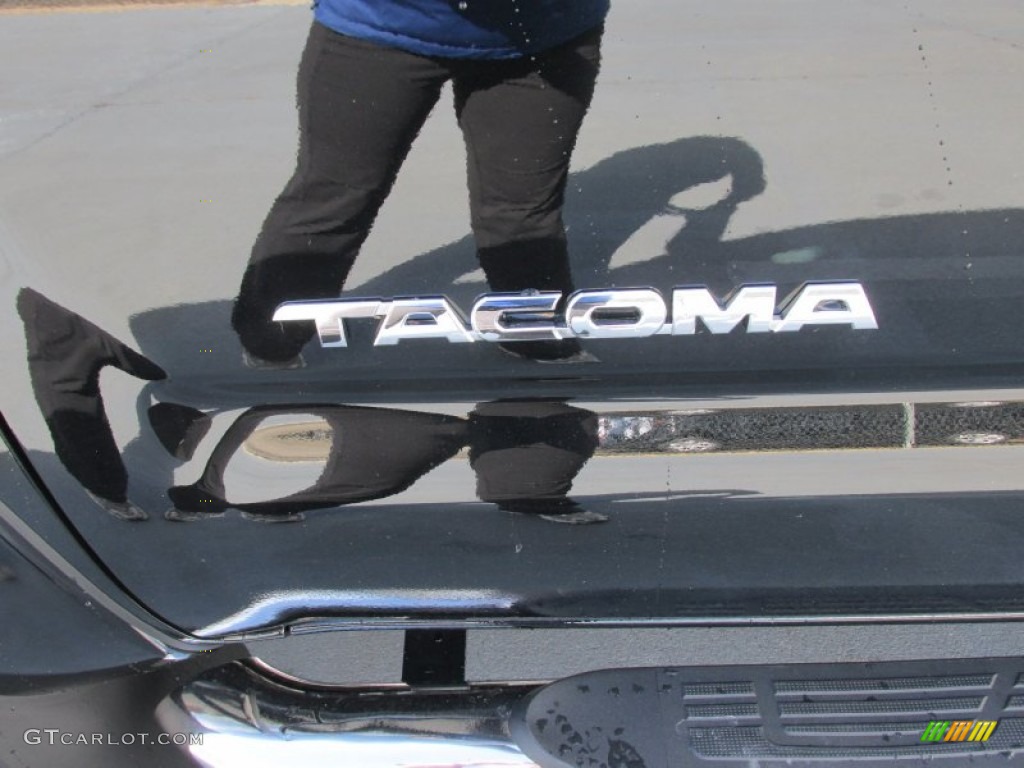 2015 Tacoma V6 PreRunner Double Cab - Black / Graphite photo #15
