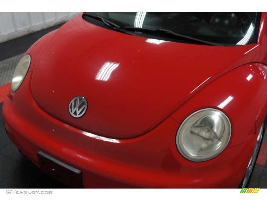 2000 New Beetle GLS Coupe - Red Uni / Grey photo #38