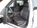 2016 Chevrolet Tahoe Jet Black Interior Front Seat Photo