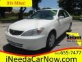 Super White 2002 Toyota Camry SE