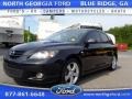 2004 Black Mica Mazda MAZDA3 s Hatchback  photo #1