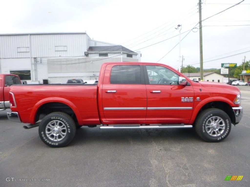 2015 2500 Laramie Crew Cab 4x4 - Flame Red / Black photo #9