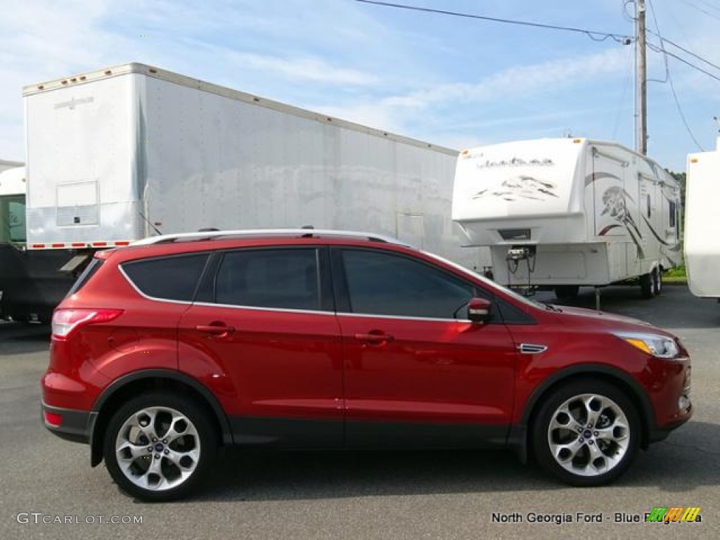 2015 Escape Titanium - Sunset Metallic / Charcoal Black photo #6