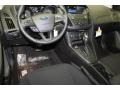 2015 Magnetic Metallic Ford Focus SE Hatchback  photo #9