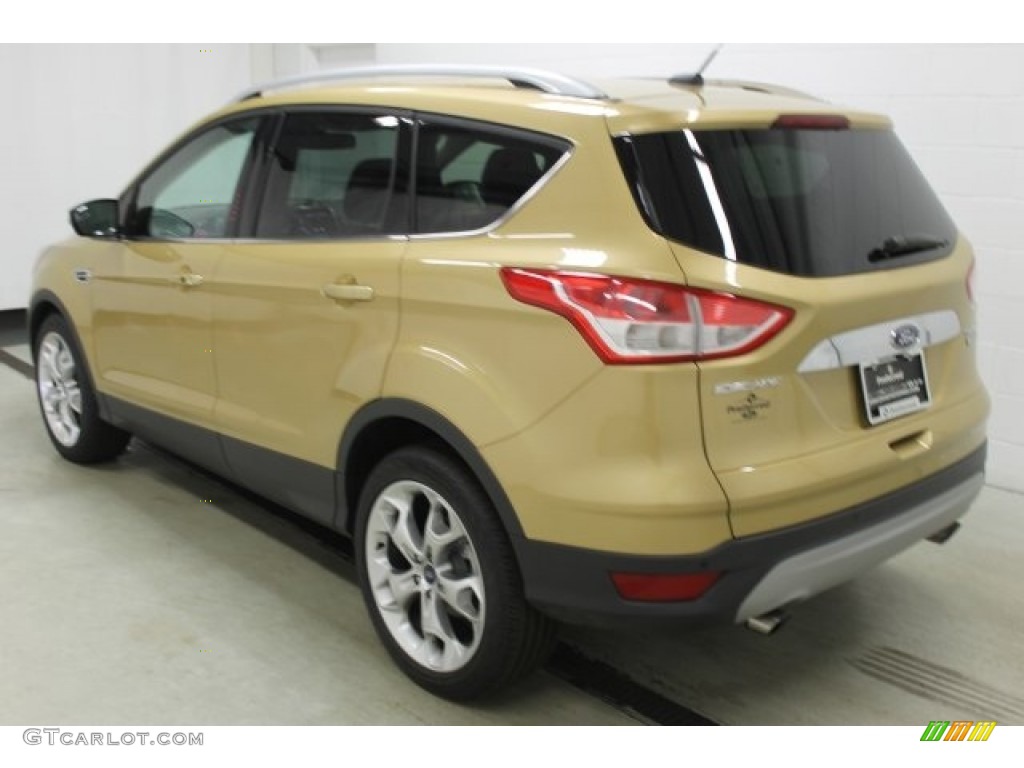 2015 Escape Titanium - Karat Gold Metallic / Medium Light Stone photo #4