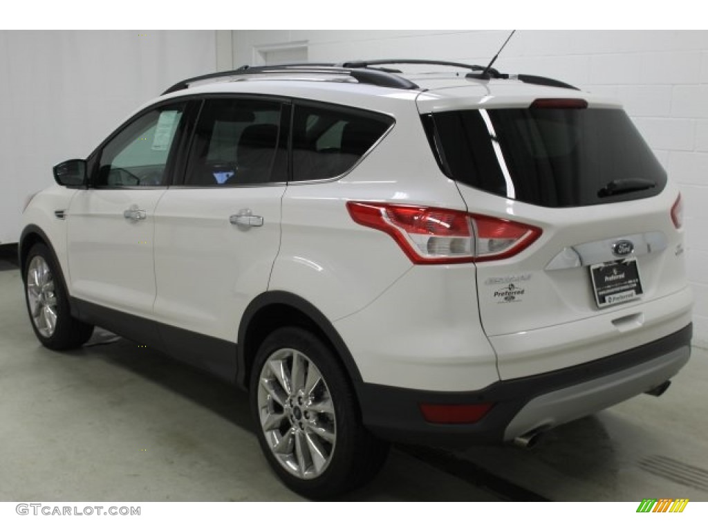 2015 Escape SE 4WD - White Platinum Metallic Tri-Coat / Charcoal Black photo #4