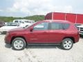 2016 Deep Cherry Red Crystal Pearl Jeep Compass Latitude 4x4  photo #4