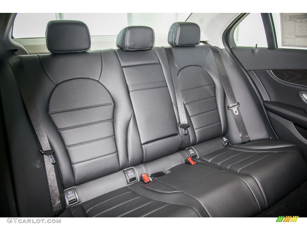 Black Interior 2016 Mercedes-Benz C 300 Sedan Photo #106920452