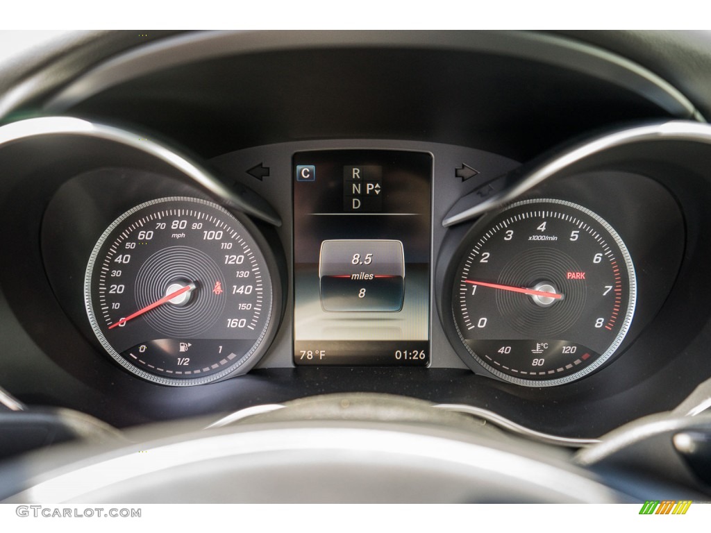 2016 Mercedes-Benz C 300 Sedan Gauges Photo #106920612