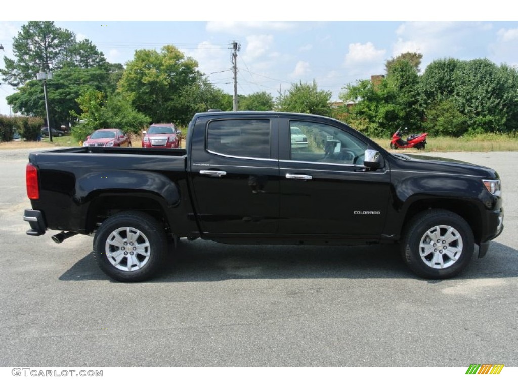 Black 2016 Chevrolet Colorado LT Crew Cab Exterior Photo #106921527