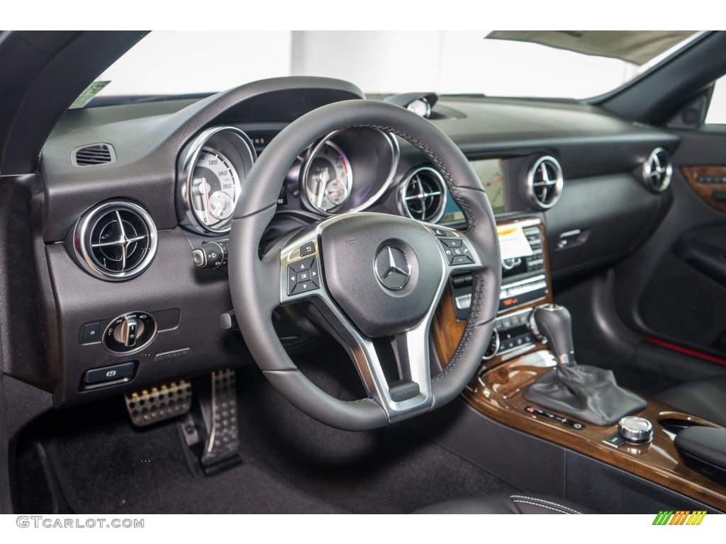 2016 SLK 350 Roadster - Mars Red / Black photo #6