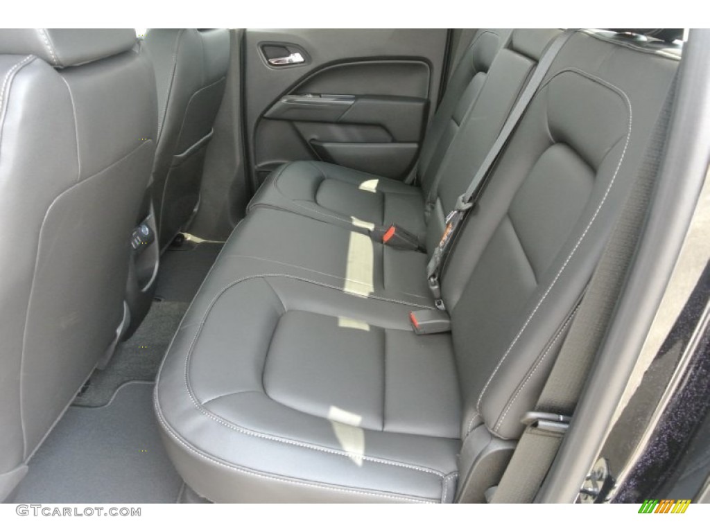 2016 Chevrolet Colorado LT Crew Cab Rear Seat Photo #106921836