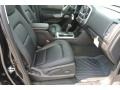 Jet Black 2016 Chevrolet Colorado LT Crew Cab Interior Color