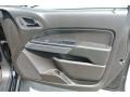 2016 Chevrolet Colorado Jet Black Interior Door Panel Photo