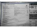 2016 Mercedes-Benz GLE 350 Window Sticker