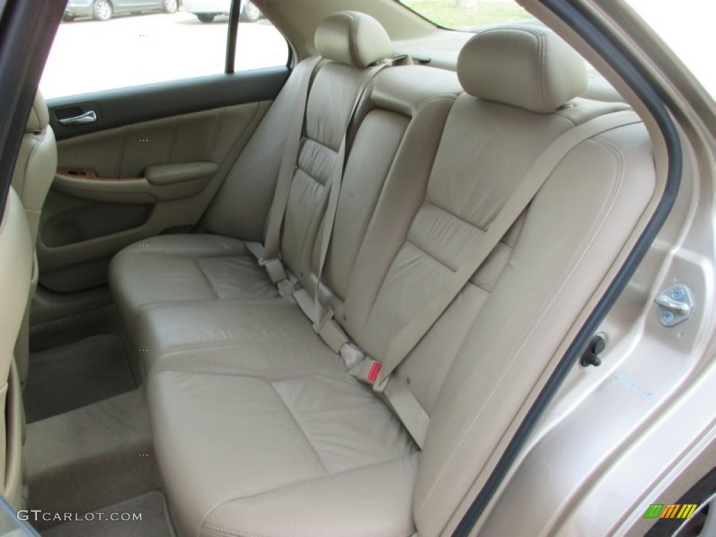 2005 Honda Accord EX-L Sedan Rear Seat Photo #106923339