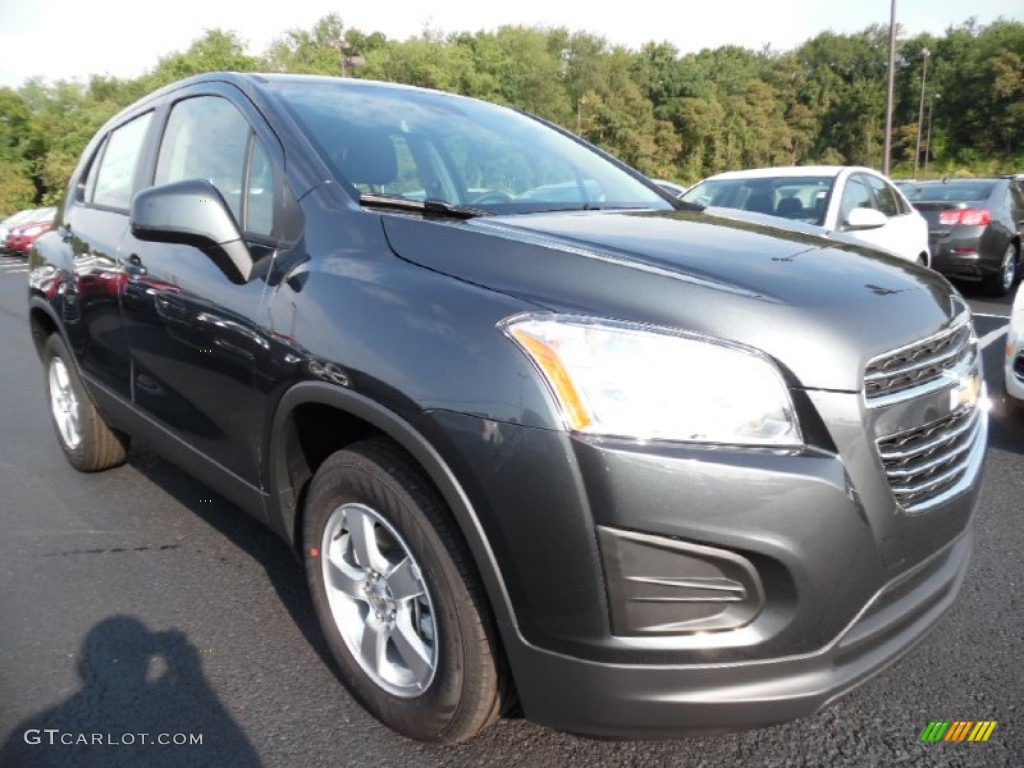 Cyber Gray Metallic 2016 Chevrolet Trax LS AWD Exterior Photo #106923666