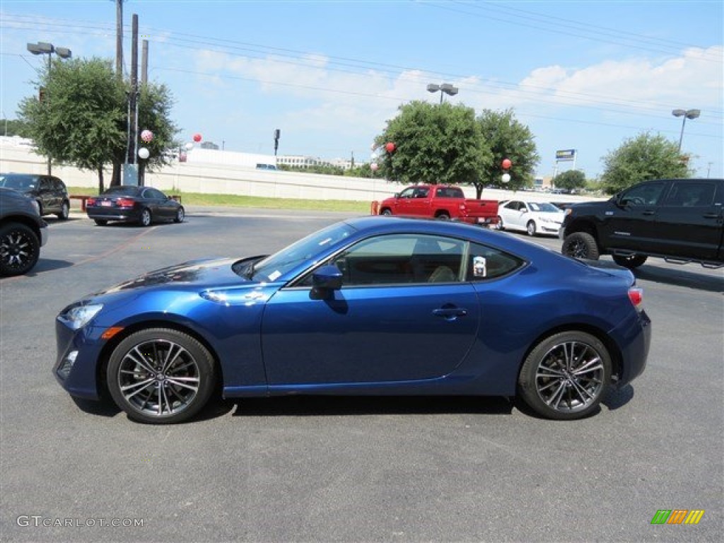 2013 FR-S Sport Coupe - Ultramarine Blue / Black/Red Accents photo #5