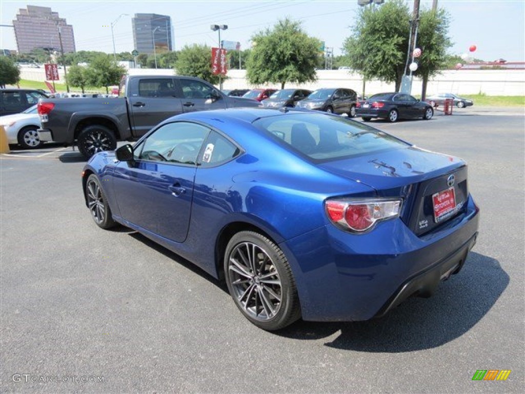 2013 FR-S Sport Coupe - Ultramarine Blue / Black/Red Accents photo #6
