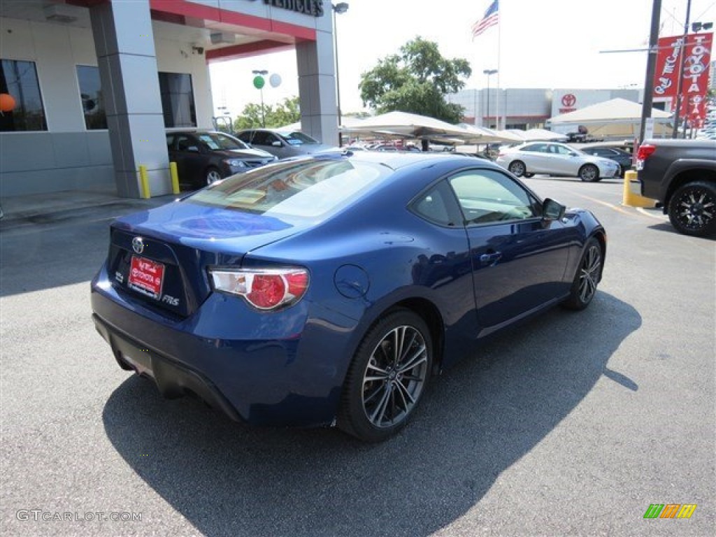 2013 FR-S Sport Coupe - Ultramarine Blue / Black/Red Accents photo #8