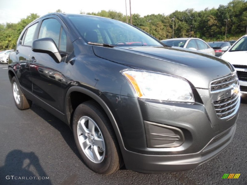 Cyber Gray Metallic 2016 Chevrolet Trax LS AWD Exterior Photo #106924989