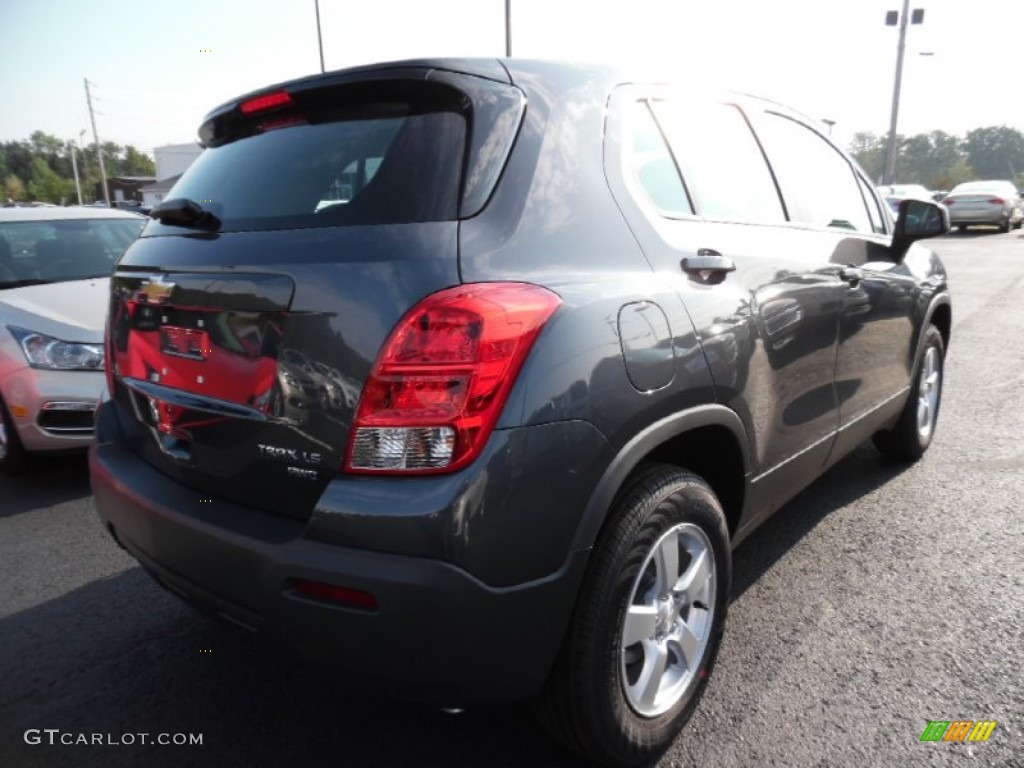 2016 Trax LS AWD - Cyber Gray Metallic / Jet Black photo #6