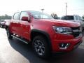 2016 Red Hot Chevrolet Colorado Z71 Crew Cab 4x4  photo #3