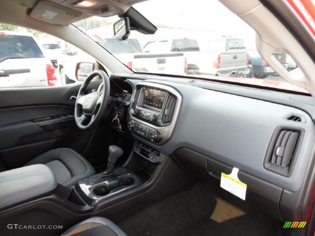 2016 Colorado Z71 Crew Cab 4x4 - Red Hot / Jet Black photo #5