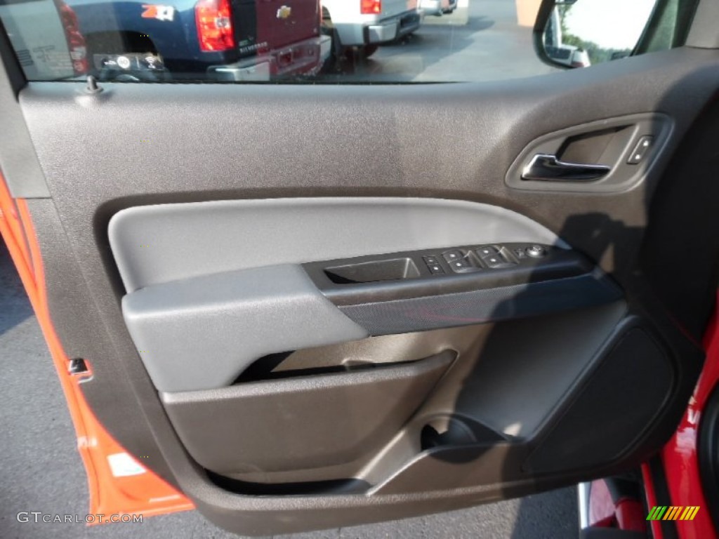 2016 Colorado Z71 Crew Cab 4x4 - Red Hot / Jet Black photo #14