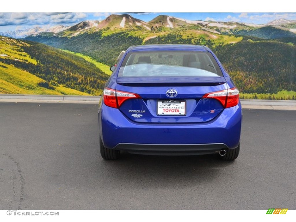 2016 Corolla S Plus - Blue Crush Metallic / Steel Blue photo #4