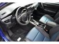 Steel Blue 2016 Toyota Corolla S Plus Interior Color