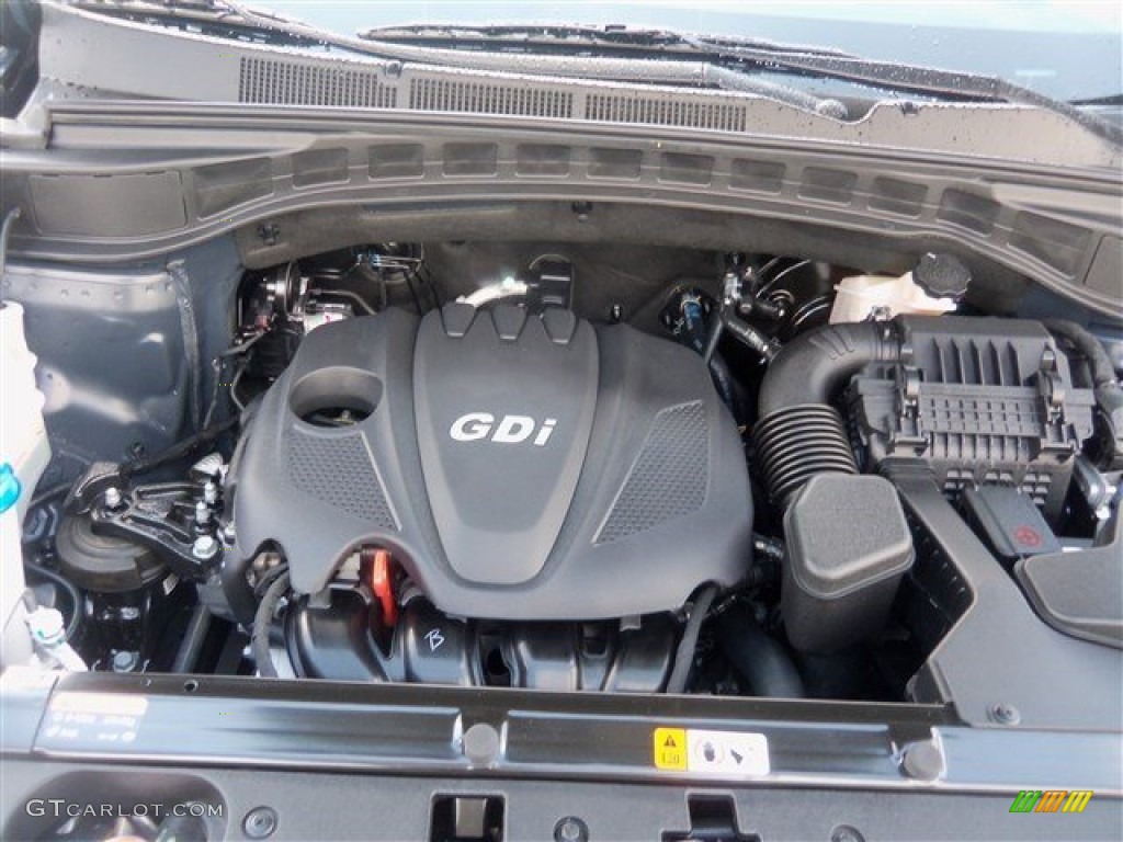 2016 Hyundai Santa Fe Sport AWD 2.4 Liter GDI DOHC 16-Valve D-CVVT 4 Cylinder Engine Photo #106927914