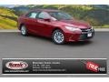 2015 Ruby Flare Pearl Toyota Camry LE  photo #1