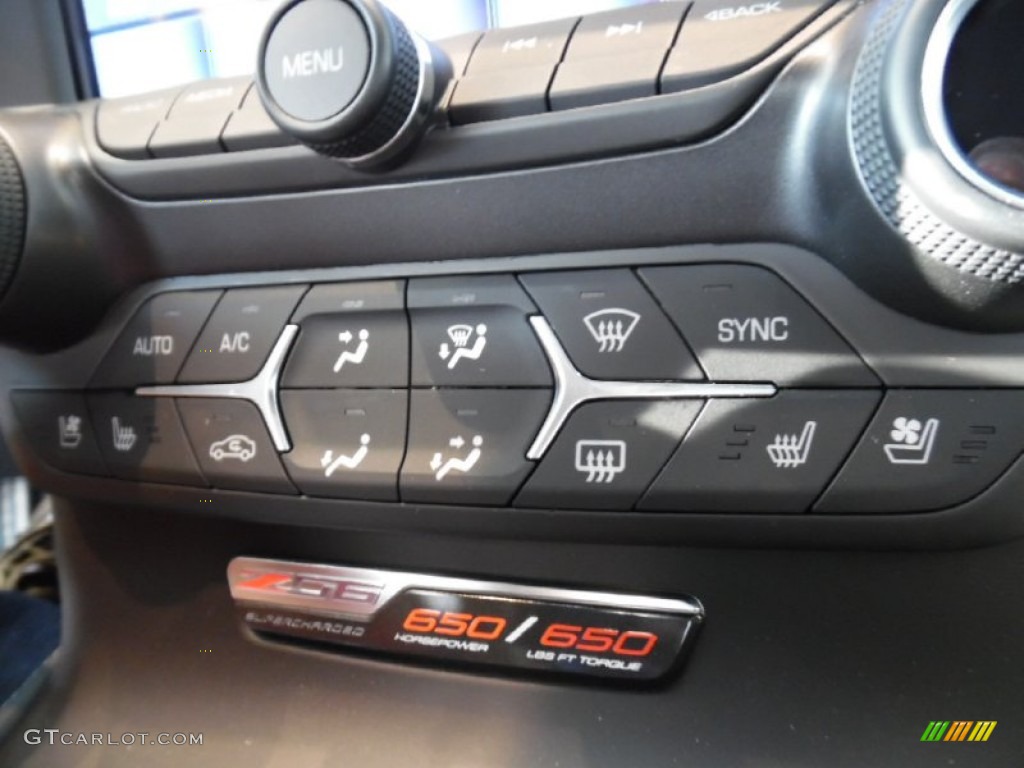 2016 Chevrolet Corvette Z06 Coupe Controls Photo #106929270