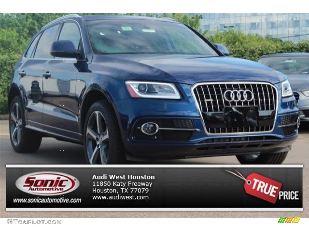 2016 Q5 3.0 TFSI Premium Plus quattro - Scuba Blue Metallic / Chestnut Brown photo #1
