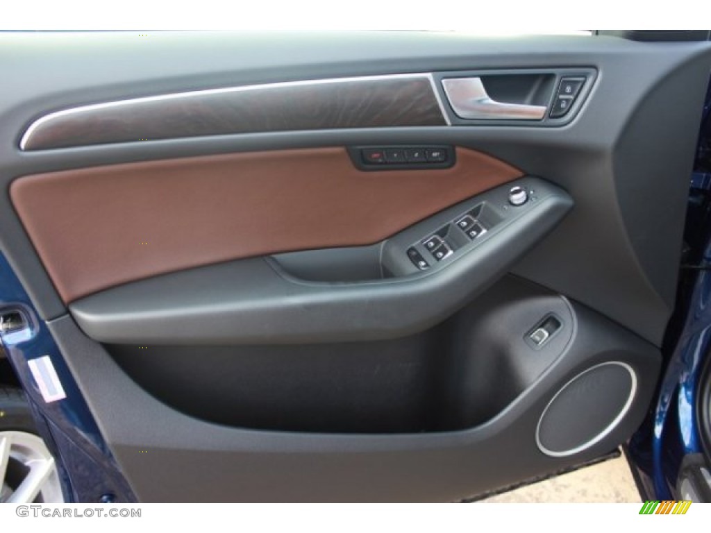 2016 Q5 3.0 TFSI Premium Plus quattro - Scuba Blue Metallic / Chestnut Brown photo #10
