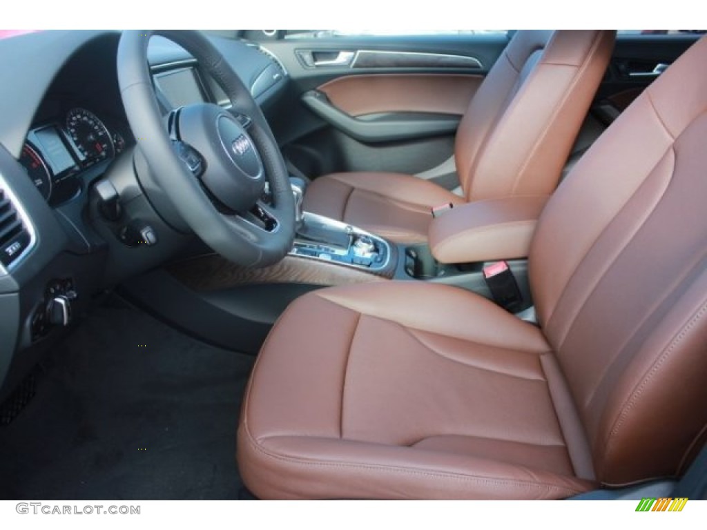 2016 Q5 3.0 TFSI Premium Plus quattro - Scuba Blue Metallic / Chestnut Brown photo #15