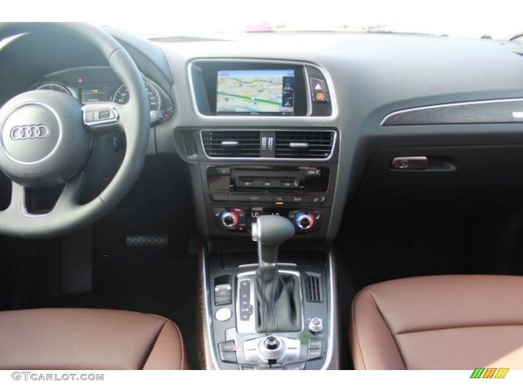 2016 Q5 3.0 TFSI Premium Plus quattro - Scuba Blue Metallic / Chestnut Brown photo #35