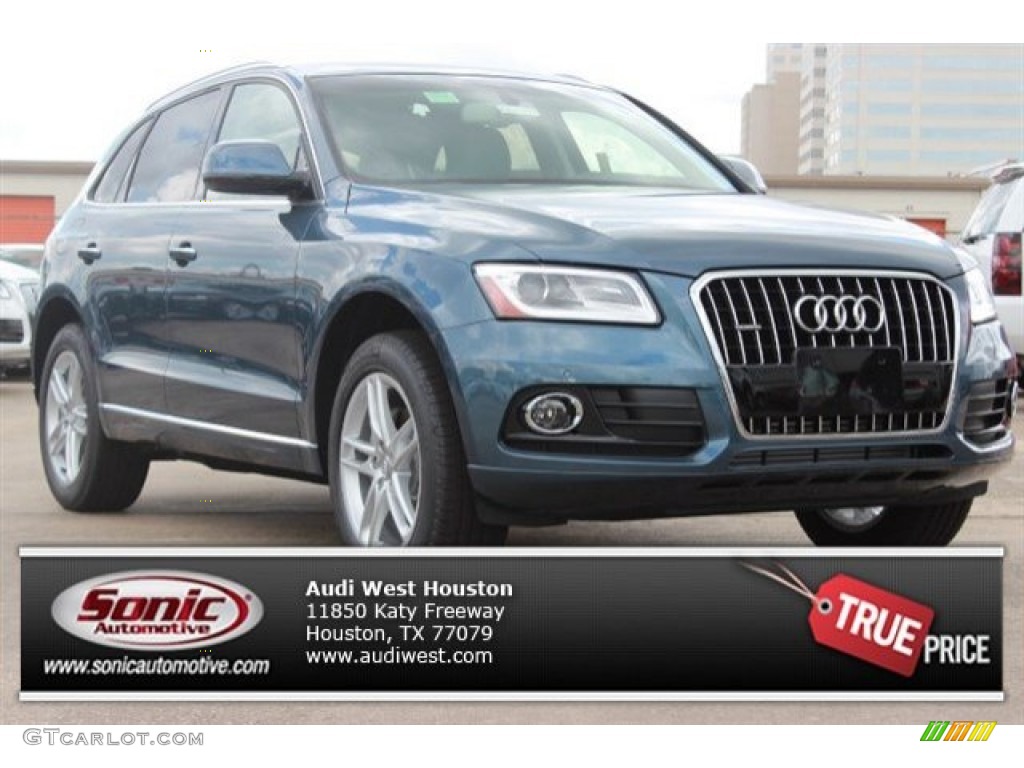 2016 Q5 2.0 TFSI Premium Plus quattro - Utopia Blue Metallic / Titanium Gray photo #1