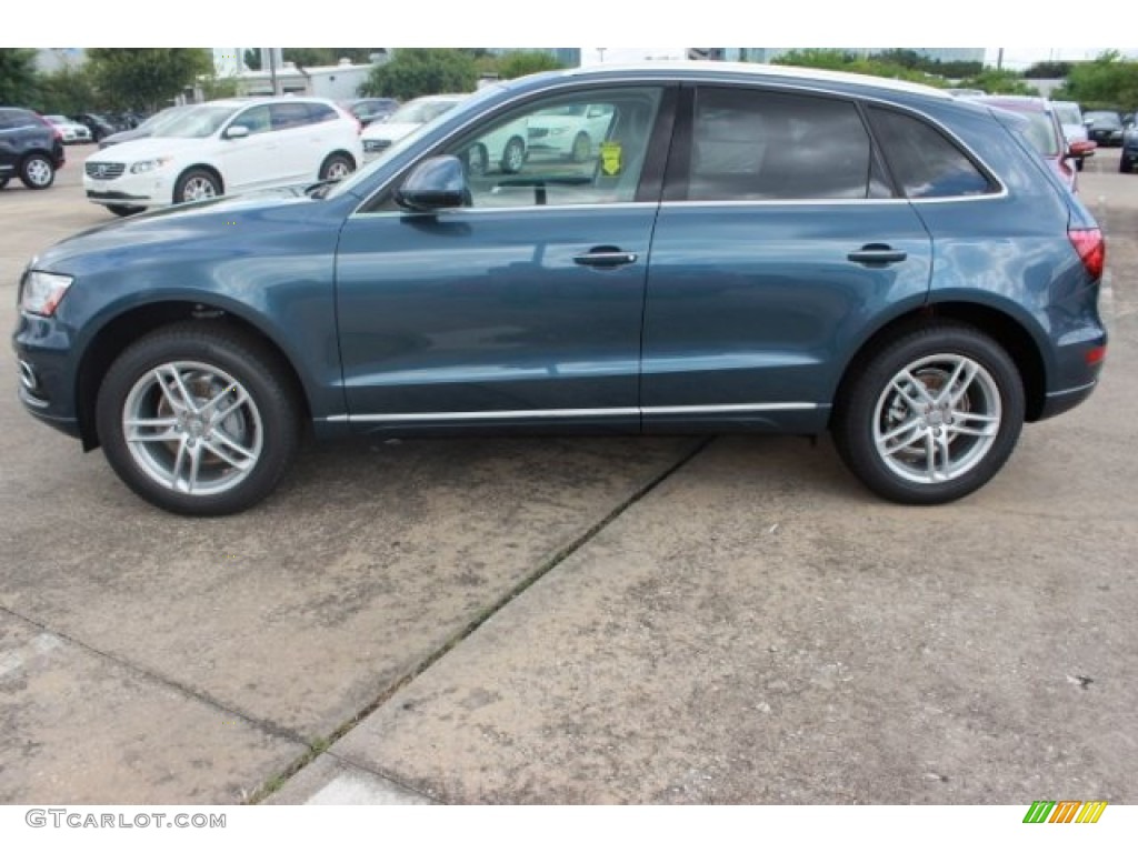 Utopia Blue Metallic 2016 Audi Q5 2.0 TFSI Premium Plus quattro Exterior Photo #106930956