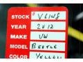 Saturn Yellow - Beetle 2.5L Photo No. 20