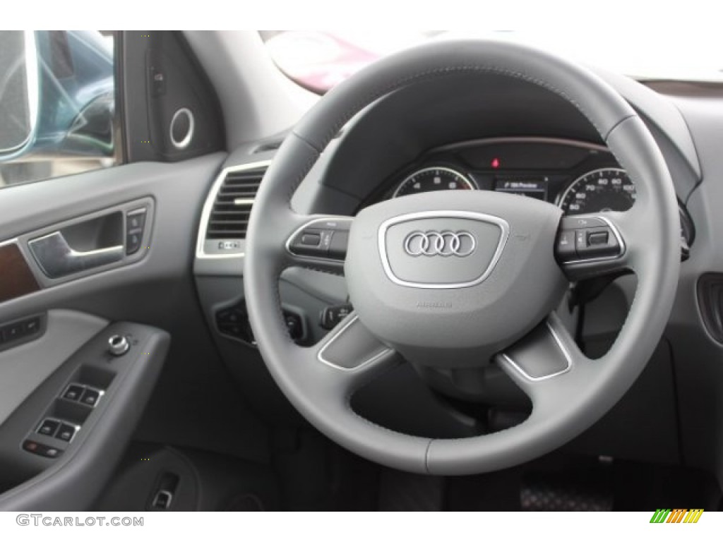 2016 Q5 2.0 TFSI Premium Plus quattro - Utopia Blue Metallic / Titanium Gray photo #36